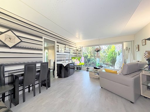 4 pièces traversant, jardin 26 m2 , DPE C, cave et parking - 1