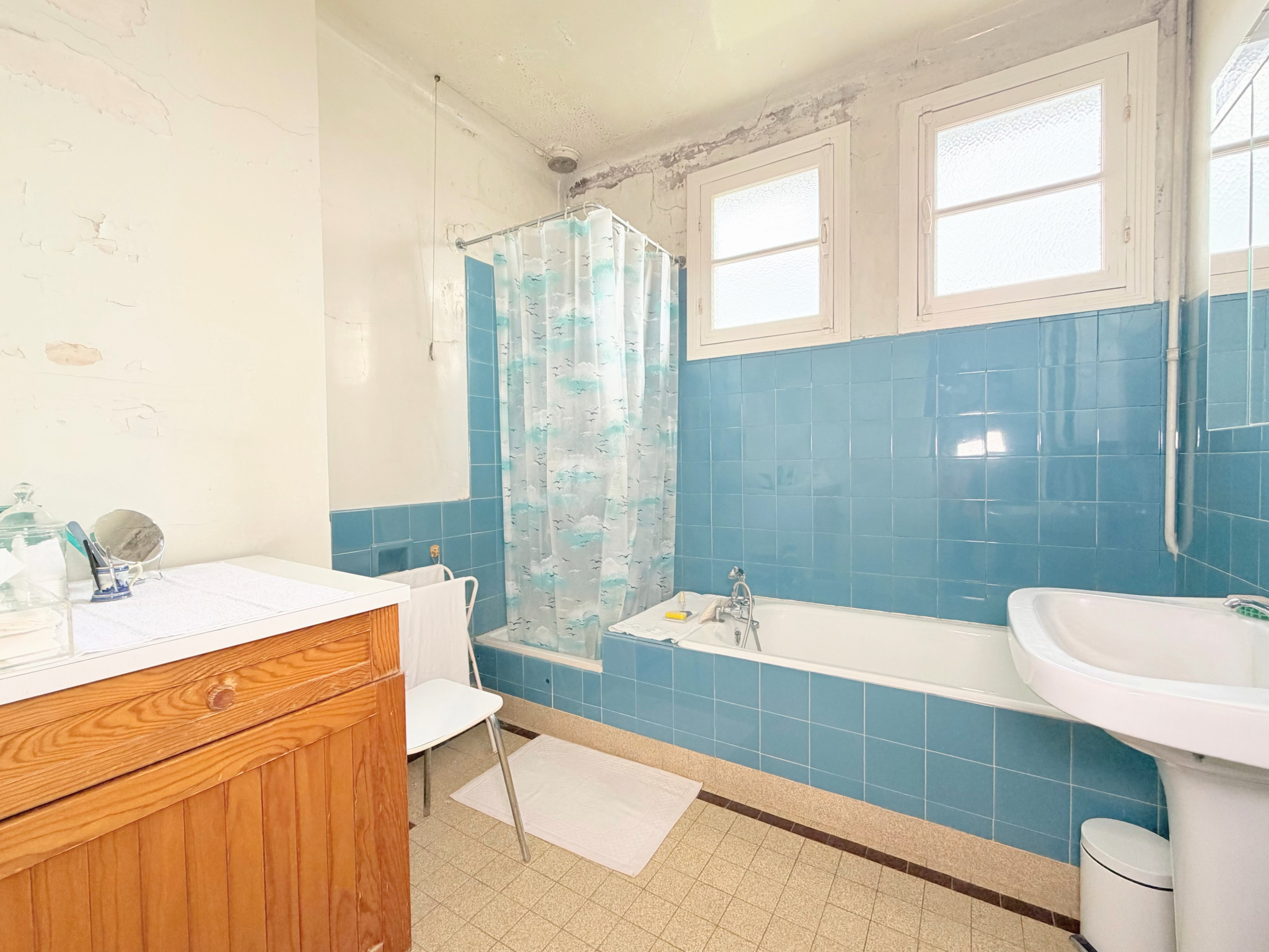 3 chambres - Maison de 91 m2 habitables sur sous-sol total (46 m2) - Parcelle 495 m2