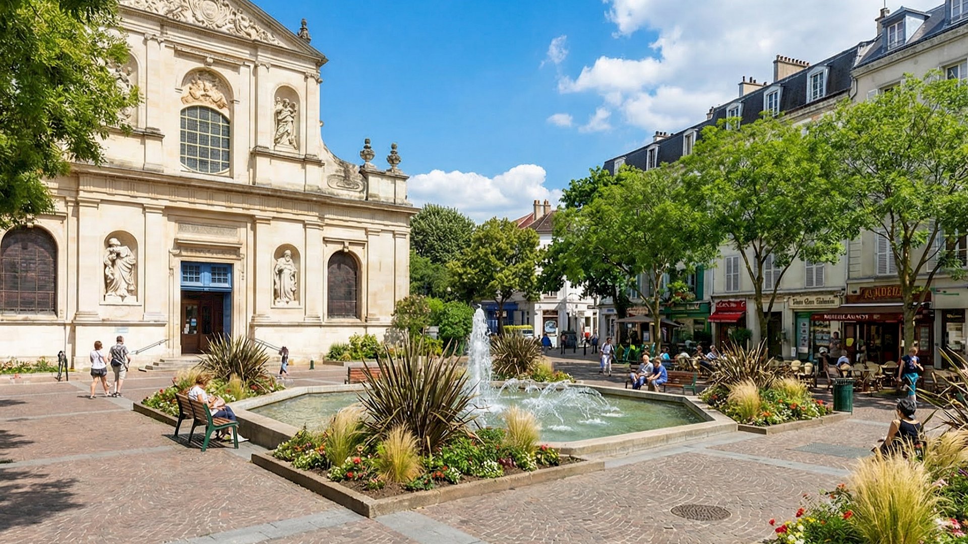 Maison contemporaine avec 120 m2 d'espace extérieur privatif   Rueil cœur de ville